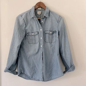 J.Crew factory denim shirt